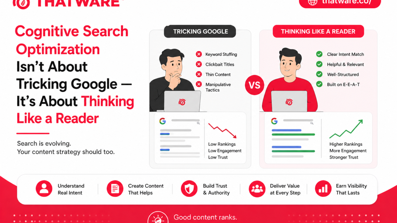 Cognitive Search Optimization Isn’t About Tricking Google — It’s About Thinking Like a Reader